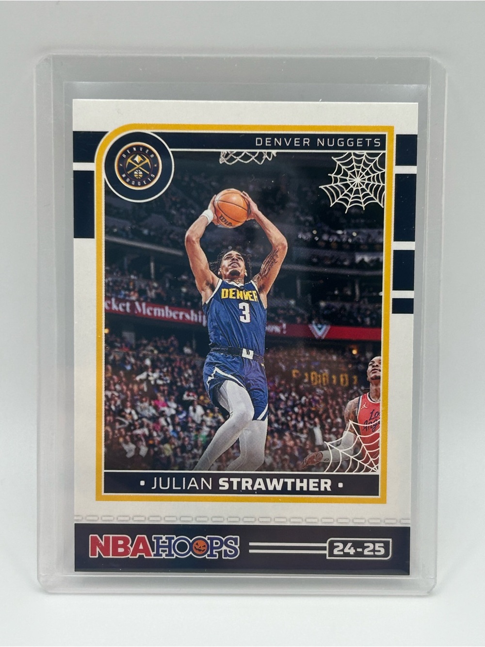 Julian Strawther Denver Nuggets NBA Haunted Hoops Basketball Trading Card 🎃